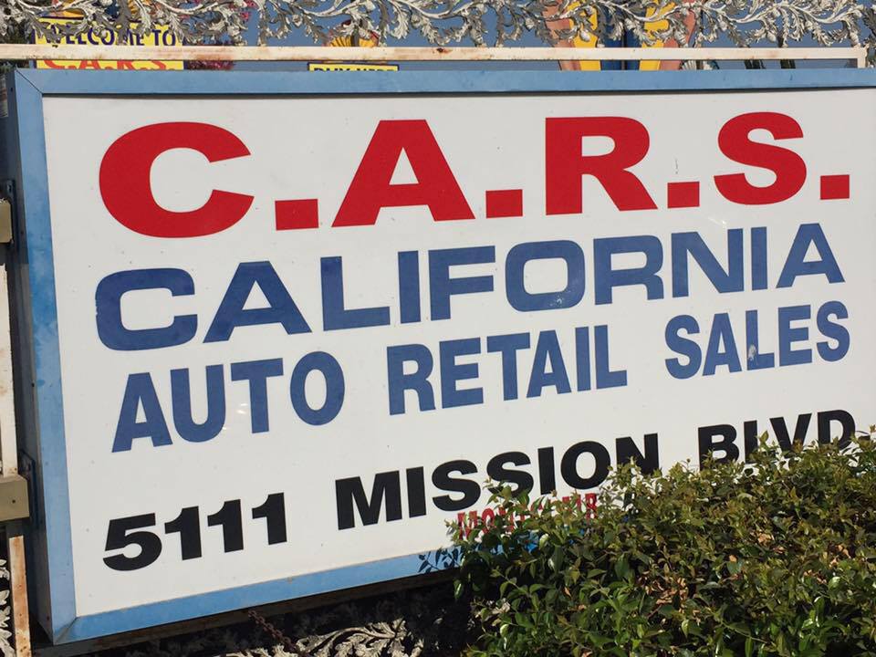 California Auto Retail Sales / CARS